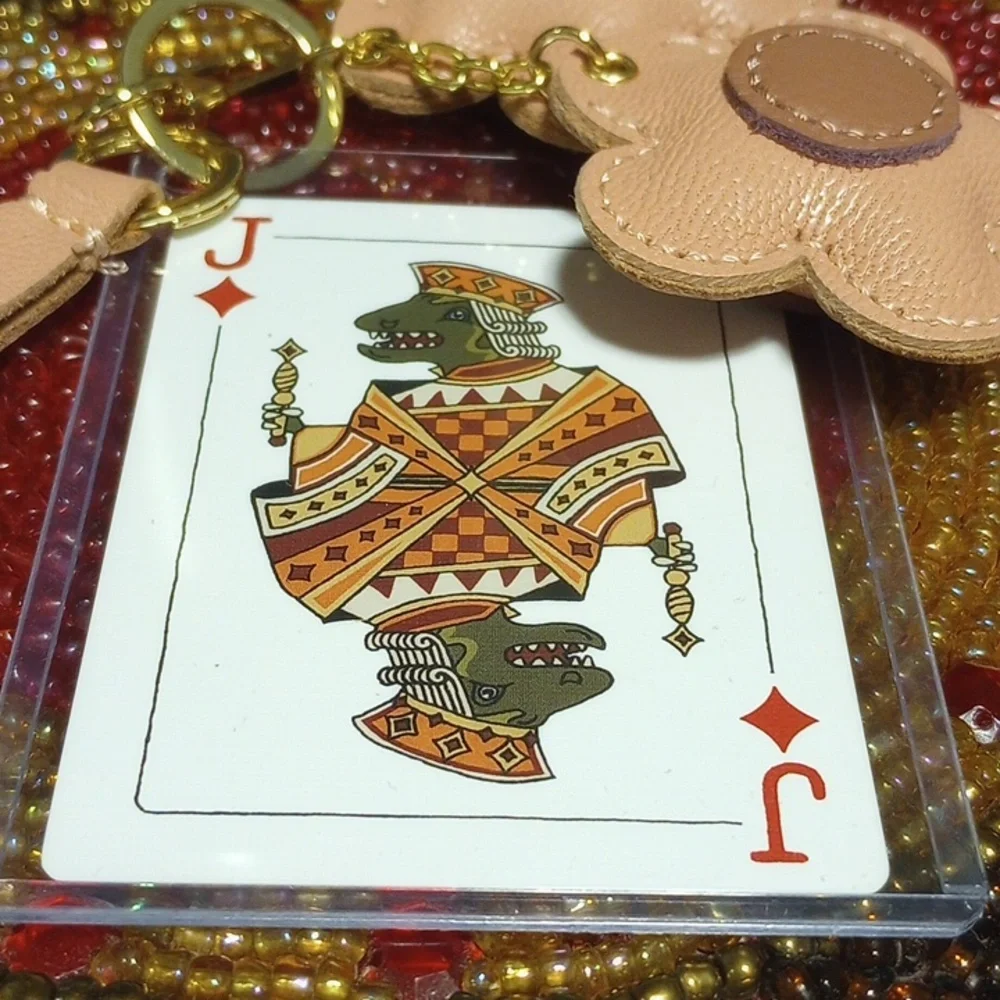 Coach Playing Card With Fashion Keychain - Picture 10 of 11